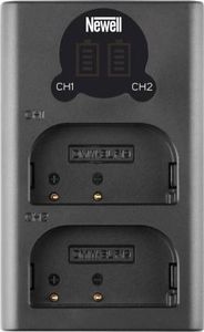 Ładowarka do aparatu Newell Ładowarka dwukanałowa Newell DL-USB-C do akumulatorów DMW-BLG10 1