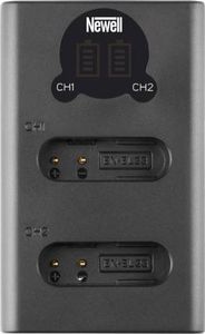 Ładowarka do aparatu Newell Ładowarka dwukanałowa Newell DL-USB-C do akumulatorów EN-EL23 1