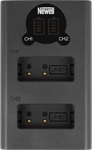 Ładowarka do aparatu Newell Ładowarka dwukanałowa Newell DL-USB-C do akumulatorów LP-E17 2