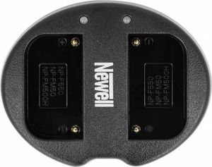 Ładowarka do aparatu Newell Ładowarka dwukanałowa Newell SDC-USB do akumulatorów serii NP-F550, FM50, FM500H 1