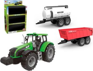 Askato Traktor z 2 przyczepami zestaw 1