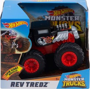 Hot Wheels Pojazd Monster Trucks Rev Tredz Bone Shaker 1
