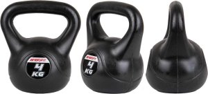 Kettlebell Enero Fit bitumiczny 4 kg 5