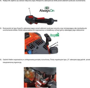 Oleo-Mac OLEO MAC SPARTA 441 T KOSA SPALINOWA DO TRAWY WYKASZARKA PODKASZARKA PODCINARKA TRYMER MOC 2.4KM KLASA PREMIUM 61339050E2 uniwersalny 4