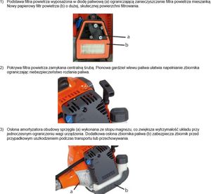 Oleo-Mac OLEO MAC SPARTA 441 T KOSA SPALINOWA DO TRAWY WYKASZARKA PODKASZARKA PODCINARKA TRYMER MOC 2.4KM KLASA PREMIUM 61339050E2 uniwersalny 5
