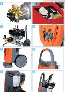 Myjka ciśnieniowa Oleo-Mac PW 190 C 7