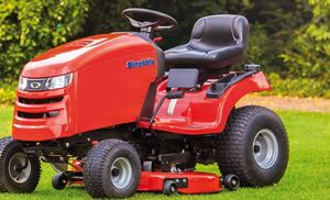 Traktor ogrodowy Oleo-Mac Simplicity Regent SLT100 traktorek ogrodowy samojezdny spalinowy do trawy B&S Hydrostatic (2691218) 11