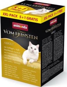 Animonda Animonda vom Feinsten Cat MixPack 5+1 gratis tacki 6x100g 1