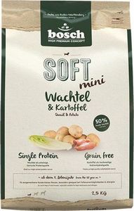 Bosch Petfood Plus Bosch Soft Mini Przepiórka & Ziemniak 2,5kg 1