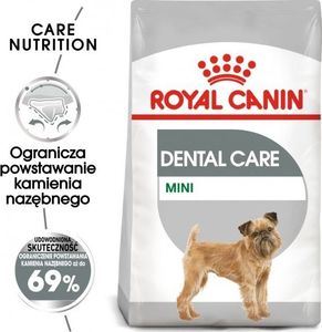 Royal Canin Royal Canin Mini Dental Care karma sucha dla psów dorosłych ras małych do 10 kg higiena zębów 3kg 1