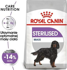 Royal Canin Royal Canin Maxi Sterilised karma sucha dla psów dorosłych, ras dużych, sterylizowanych 9kg 1