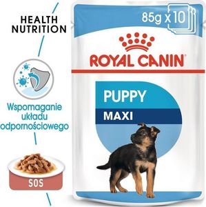 Royal Canin Royal Canin Maxi Puppy karma mokra dla szczeniąt, od 2 do 15 miesiąca życia, ras dużych saszetka 140g 1
