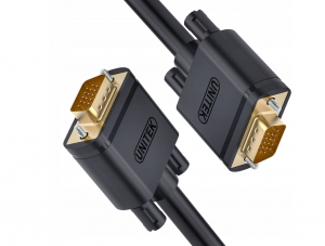 Kabel Unitek D-Sub (VGA) - D-Sub (VGA) 20m czarny (VGA20MM/M) 1
