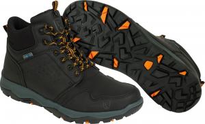 Fox Collection Black & Orange Mid Boots - roz. 44 (CFW107) 1