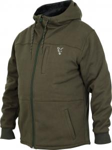 Fox Collection Sherpa Hoody Green/Silver - roz. XL (CCL106) 1