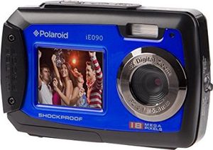 Aparat cyfrowy Polaroid Aparat Polaroid Ie090 Wodoszczelny Do 3m 2x Lcd 18mp - Niebieski 1