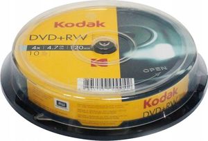 Kodak DVD-RW 4.7 GB 4x 10 sztuk (SB5124) 1
