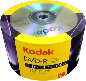 Kodak DVD-R 4.7 GB 16x 50 sztuk (SB5127) 1