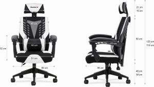 Fotel Huzaro COMBAT 4.0 WHITE 10