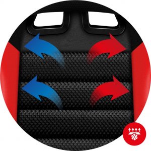 Fotel Huzaro Force 6.0 czerwony 8