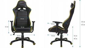 Fotel Huzaro FORCE 6.0 żółty 10