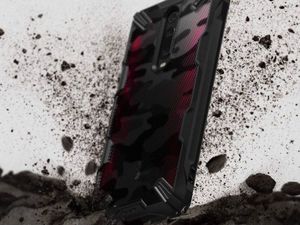 Ringke Etui Ringke Fusion X do Xiaomi Mi 9T/ 9T Pro/ K20/ K20 Pro Camo Black uniwersalny 6