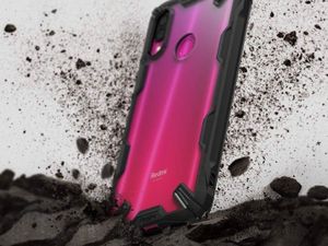 Ringke Etui Ringke Fusion X do Xiaomi Redmi Note 7/ Note 7 Pro Black uniwersalny 4