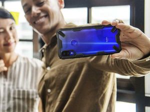 Ringke Etui Ringke Fusion X do Xiaomi Redmi Note 7/ Note 7 Pro Black uniwersalny 5