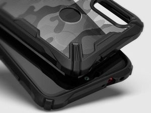 Ringke Etui Ringke Fusion X do Xiaomi Redmi Note 7/ Note 7 Pro Camo Black uniwersalny 7