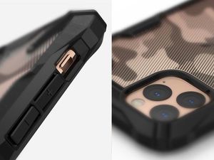 Ringke Etui Ringke Fusion X do Apple iPhone 11 Pro Camo Black uniwersalny 3