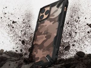 Ringke Etui Ringke Fusion X do Apple iPhone 11 Pro Camo Black uniwersalny 5