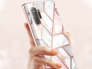 Supcase Etui Supcase Cosmo do Samsung Galaxy Note 10 Marble Pink uniwersalny 3