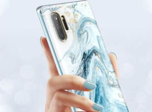 Supcase Etui Supcase Cosmo do Samsung Galaxy Note 10 Marble Blue uniwersalny 2