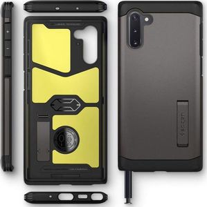 Spigen Etui Spigen Tough Armor do Samsung Galaxy Note 10 Gunmetal uniwersalny 2