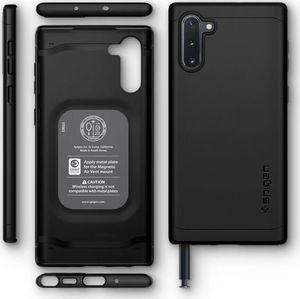 Spigen Etui Spigen Thin Fit Classic do Samsung Galaxy Note 10 black uniwersalny 4