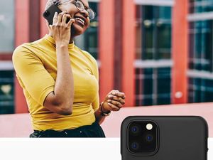 Spigen Etui Spigen Thin Fit do Apple iPhone 11 Pro black uniwersalny 4