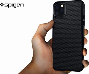 Spigen Etui Spigen Liquid Air do Apple iPhone 11 Pro Matte Black uniwersalny 5