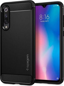 Spigen Etui Spigen Rugged Armor do Xiaomi Mi 9 SE Matte Black uniwersalny 1