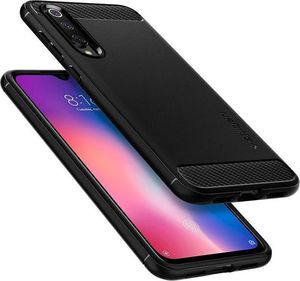 Spigen Etui Spigen Rugged Armor do Xiaomi Mi 9 SE Matte Black uniwersalny 3
