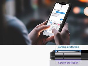 Spigen Etui Spigen Tough Armor do Apple iPhone 11 Black uniwersalny 2