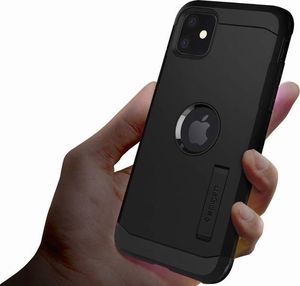 Spigen Etui Spigen Tough Armor do Apple iPhone 11 Black uniwersalny 4