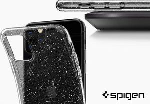 Spigen Etui Spigen Liquid Crystal Glitter do Apple iPhone 11 Pro Max Crystal Quartz uniwersalny 6