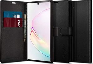 Spigen Etui Spigen Wallet S do Samsung Galaxy Note 10 Plus Black uniwersalny 1