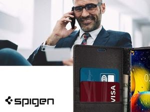 Spigen Etui Spigen Wallet S do Samsung Galaxy Note 10 Plus Black uniwersalny 3