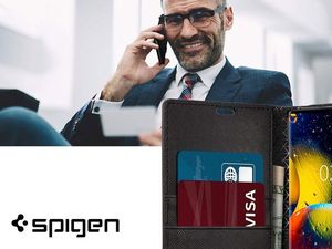 Spigen Etui Spigen Wallet S do Samsung Galaxy Note 10 Black uniwersalny 3
