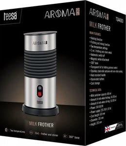 Spieniacz do mleka Teesa Stalowy (TSA4003) 4