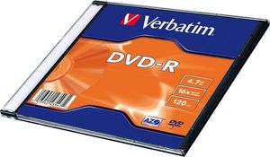 Verbatim DVD-R 4.7 GB 16x 20 sztuk (43547) 1