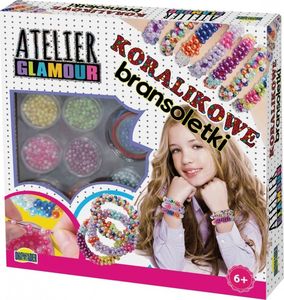 Dromader Zestaw kreatywny Atelier Glamour - Koralikowe bransoletki 1
