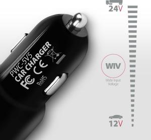 Ładowarka Axagon PWC-5V4 2x USB-A 2.4 A  (PWC-5V5) 3
