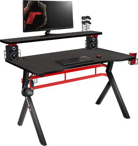 Biurko Huzaro Hero 5.0 Czerwone 120 cmx60 cm 2